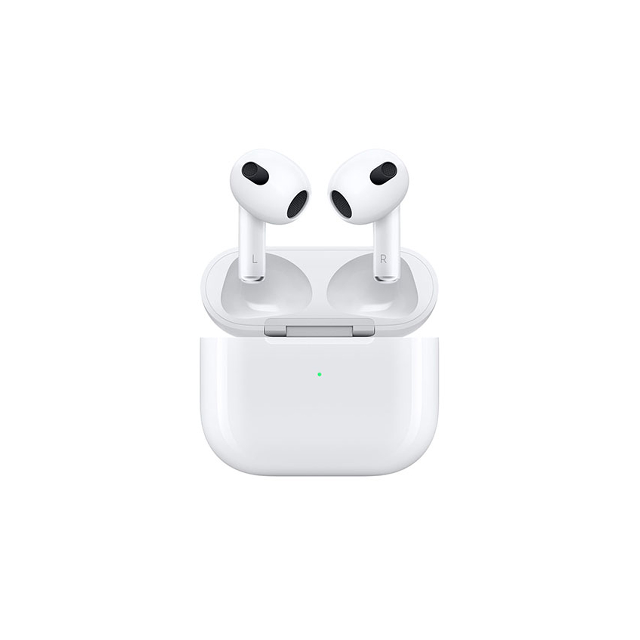 تصویر  هدفون بی سیم اپل مدل AirPods 3 همراه با محفظه شارژ
