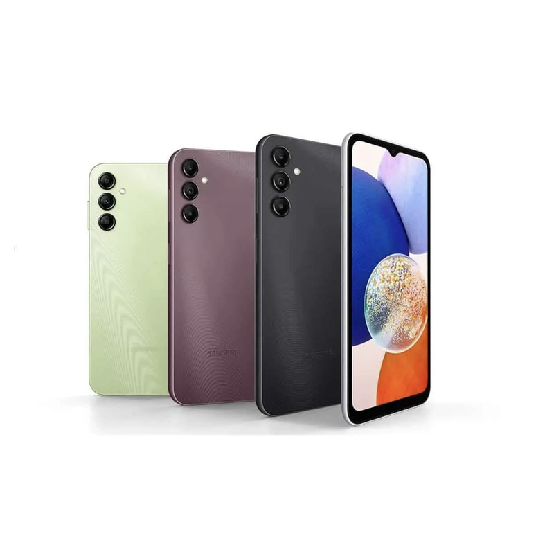 تصویر  گوشی موبایل سامسونگ مدل Galaxy A14 دو سیم کارت ظرفیت 128 گیگابایت و رم 4 گیگابایت -سبز روشن-ویتنام