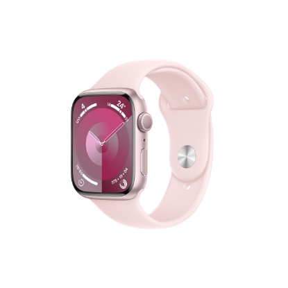 تصویر  ساعت هوشمند اپل واچ سری 9 مدل Pink Aluminum Case Light Pink -41MM - صورتی - اصلی (گارانتی 18 ماهه شرکتی)