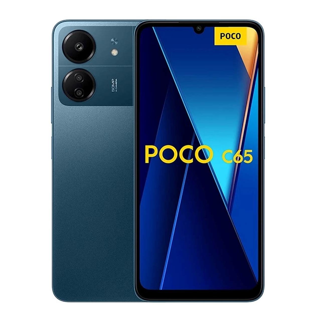 تصویر  گوشی موبایل شیائومی مدل Poco C65 دو سیم کارت ظرفیت 256 گیگابایت و رم 8 گیگابایت-ابی